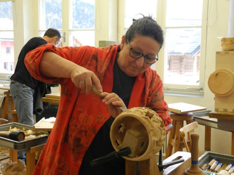 Andrea am WerkDSCN9160